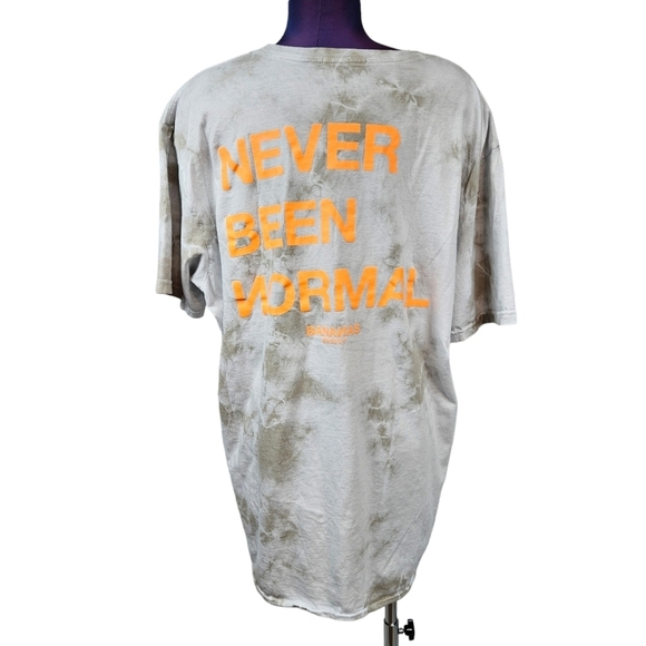 Bananas Monkey Tie Dye Never Been Normal Tee-Shirt Size XXL Unisex‎ Adult R9 - Picture 6 of 11